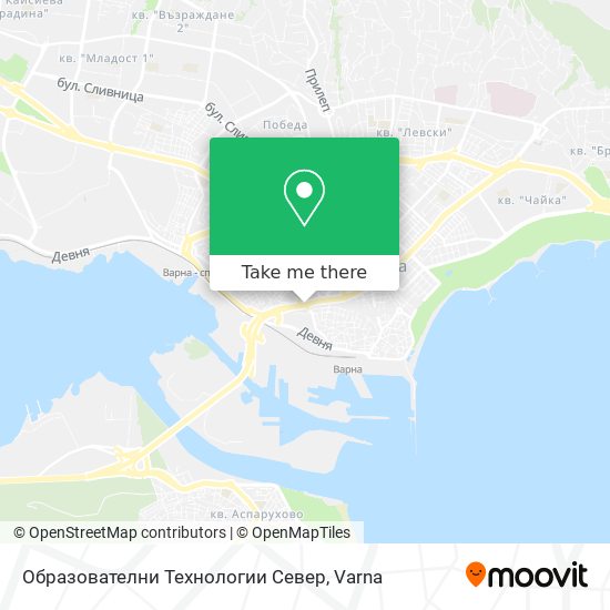 Образователни Технологии Север map