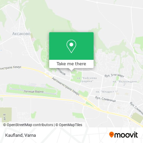 Kaufland map