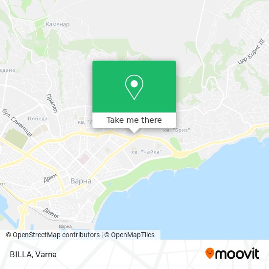 BILLA map