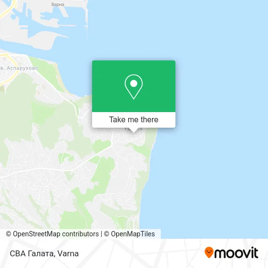 CBA Галата map