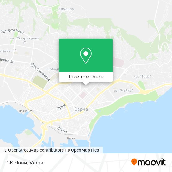 СК  Чани map