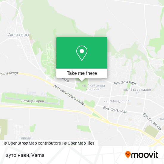 ауто нави map