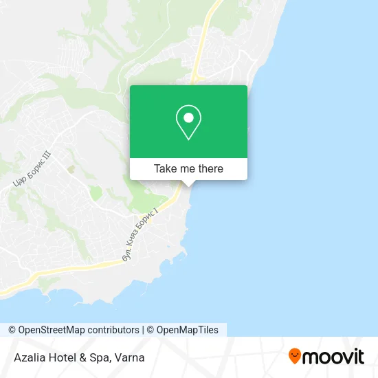 Карта Azalia Hotel & Spa