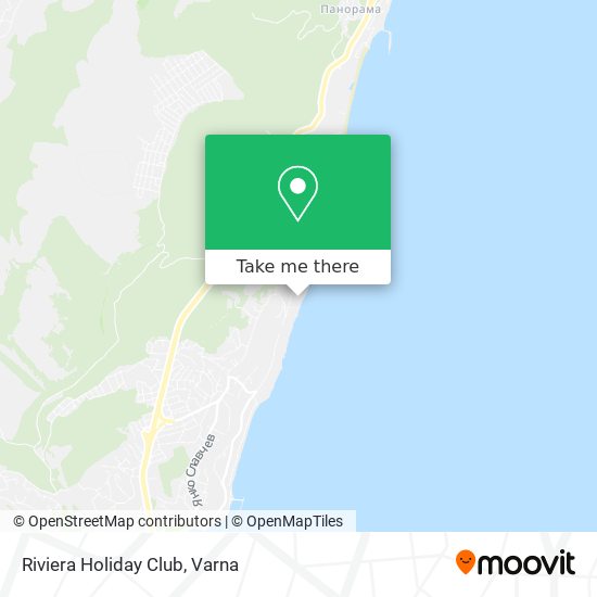 Riviera Holiday Club map