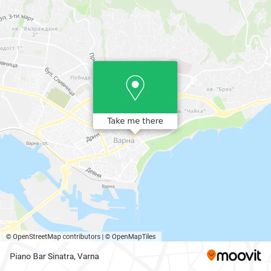 Карта Piano Bar Sinatra