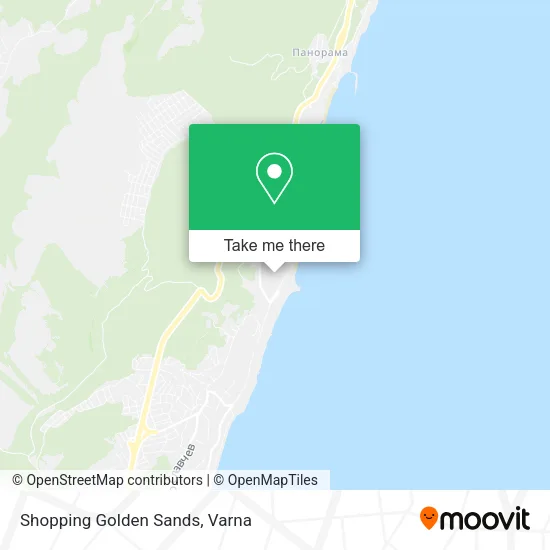 Shopping Golden Sands map