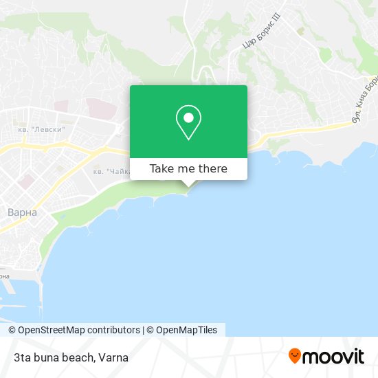 3ta buna beach map