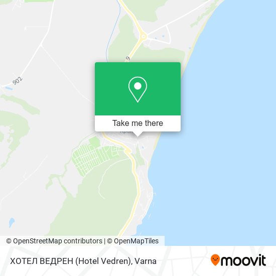 ХОТЕЛ ВЕДРЕН (Hotel Vedren) map