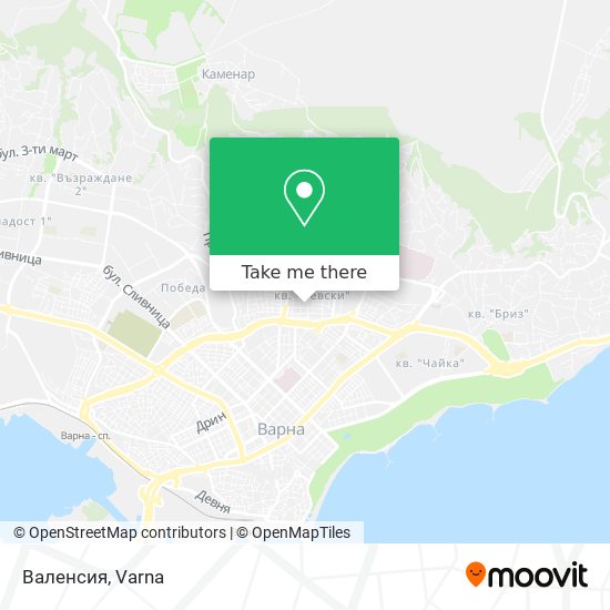 Валенсия map