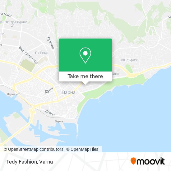 Tedy Fashion map
