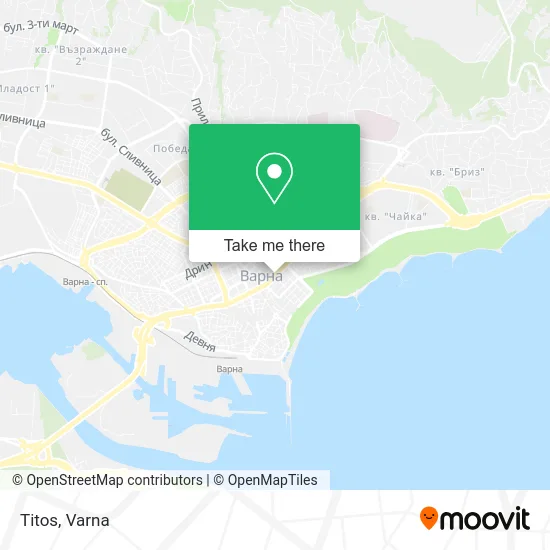 Карта Titos