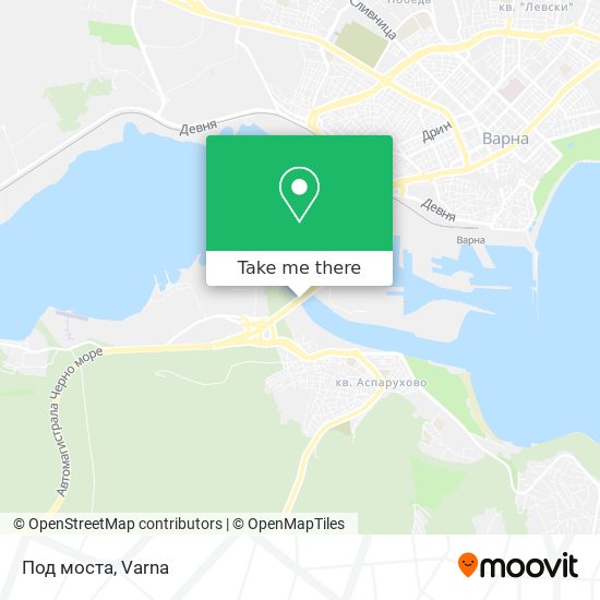 Под моста map