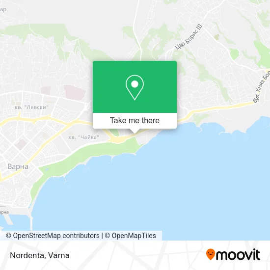 Карта Nordenta