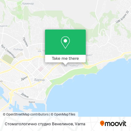 Стоматологично студио Венелинов map
