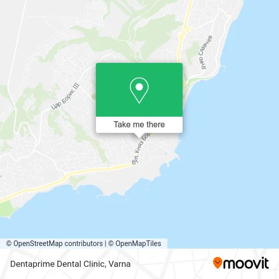 Карта Dentaprime Dental Clinic