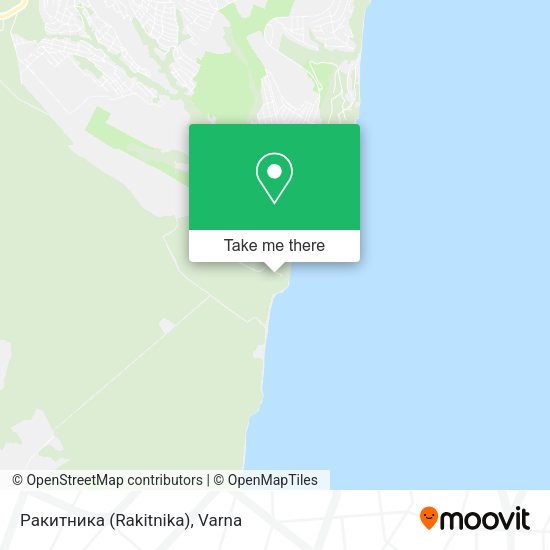 Ракитника (Rakitnika) map