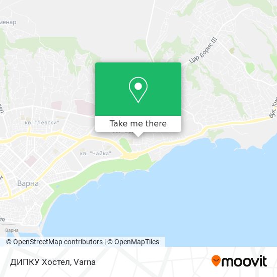 ДИПКУ Хостел map