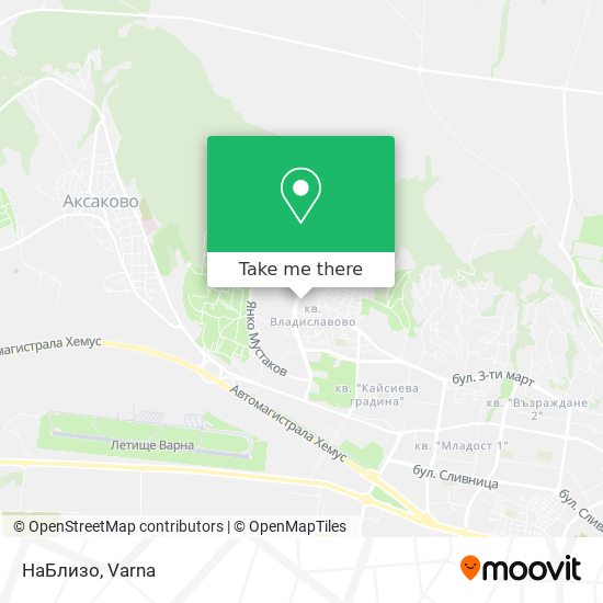 НаБлизо map