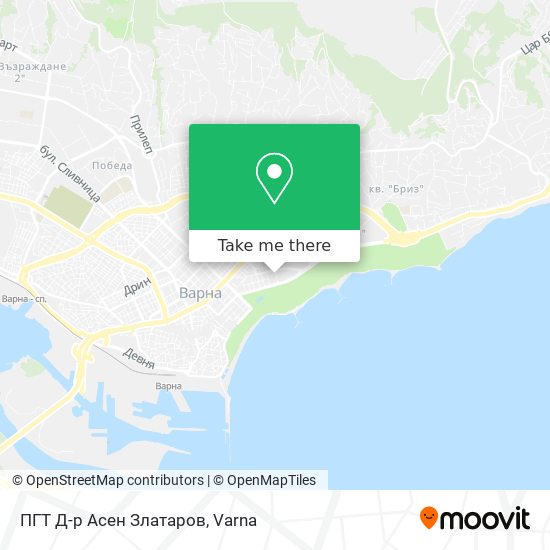 ПГТ Д-р Асен Златаров map