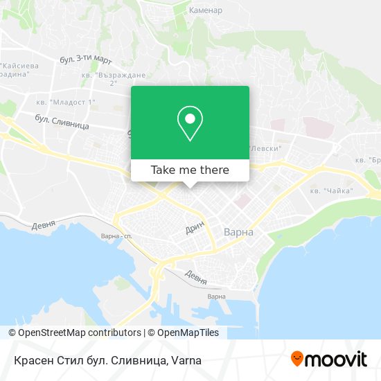 Красен Стил  бул. Сливница map