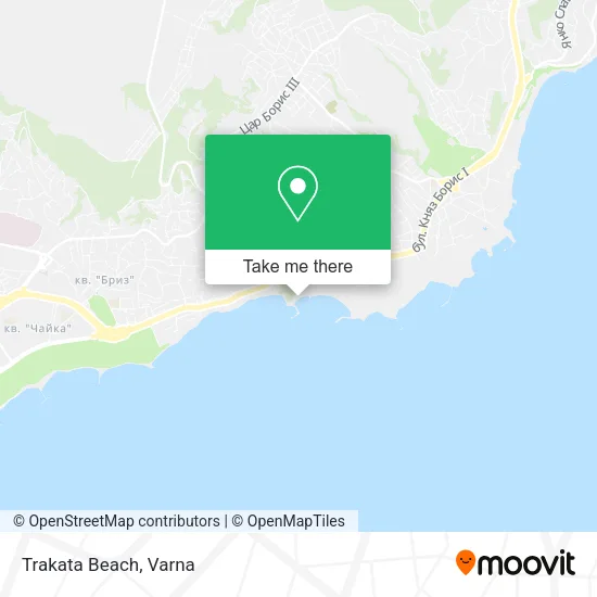 Карта Trakata Beach