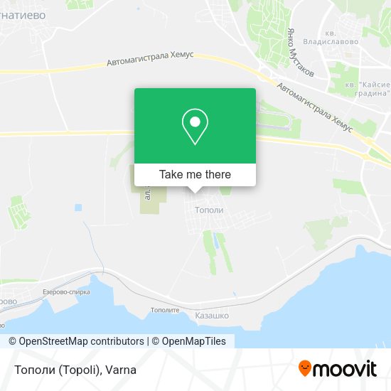 Карта Тополи (Topoli)