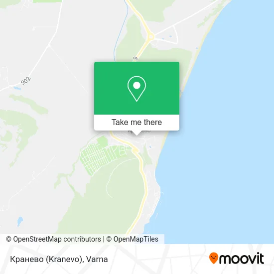 Карта Кранево (Kranevo)