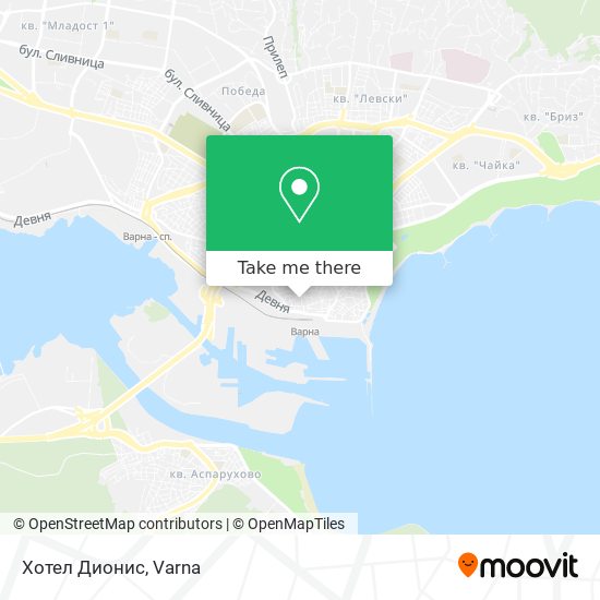 Хотел Дионис map
