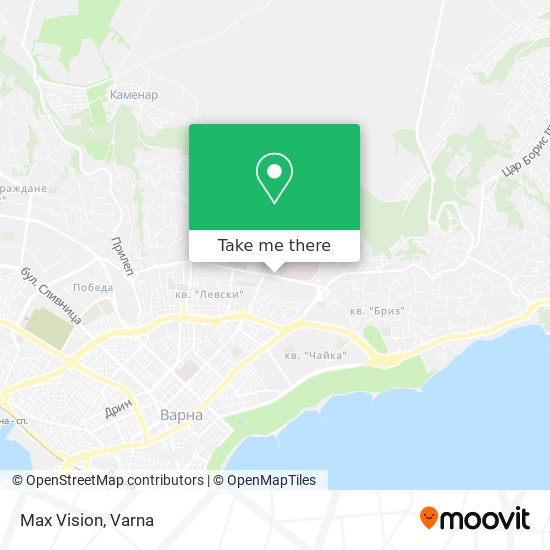 Max Vision map