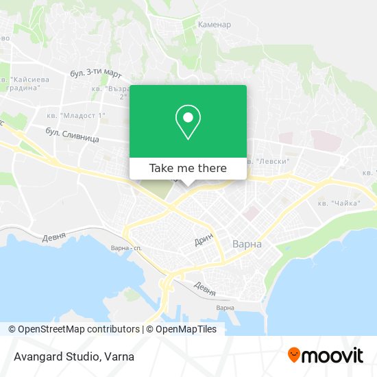 Avangard Studio map