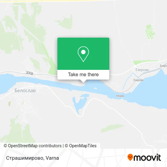 Карта Страшимирово