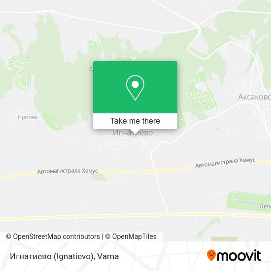 Игнатиево (Ignatievo) map