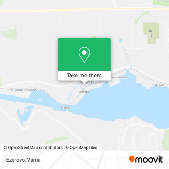 Ezerovo map