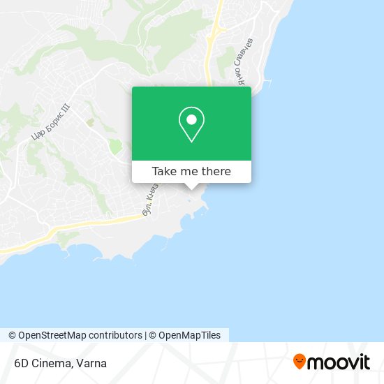 6D Cinema map
