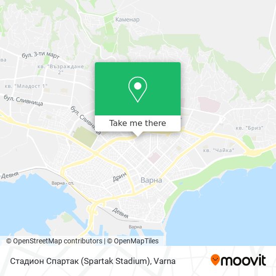 Стадион  Спартак  (Spartak Stadium) map