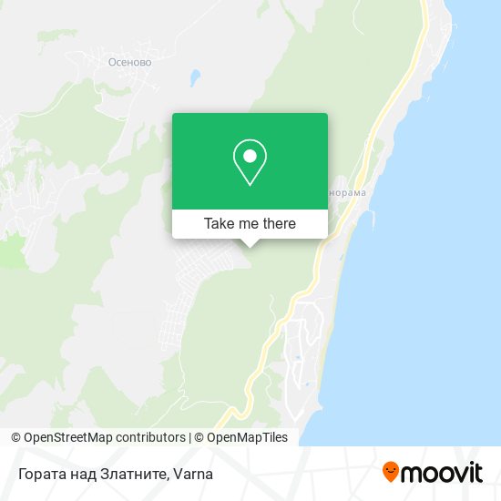 Гората над Златните map