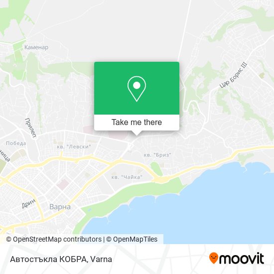 Карта Автостъкла  КОБРА