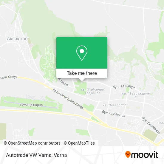Карта Autotrade VW Varna
