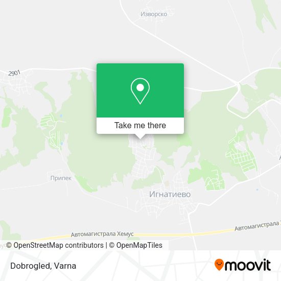 Dobrogled map