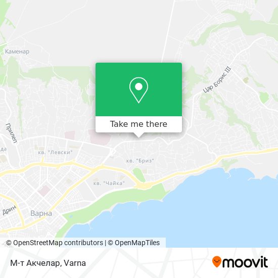 М-т Акчелар map