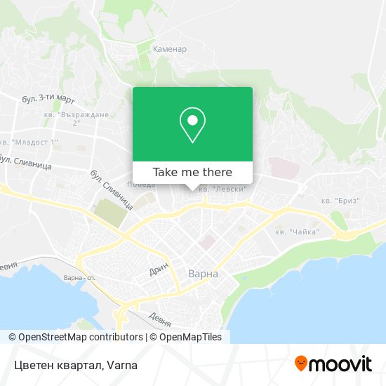 Цветен квартал map