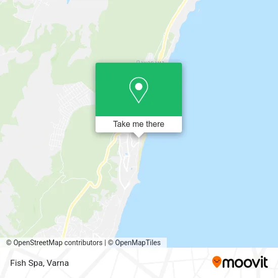Карта Fish Spa