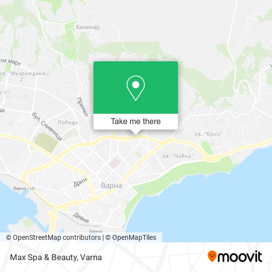 Карта Max Spa & Beauty