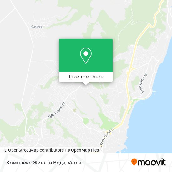 Комплекс Живата Вода map