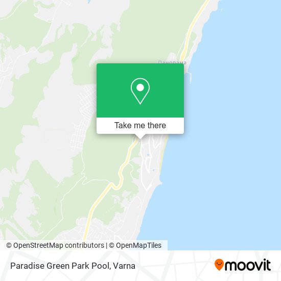 Paradise Green Park Pool map