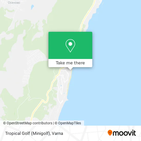 Карта Tropical Golf (Minigolf)