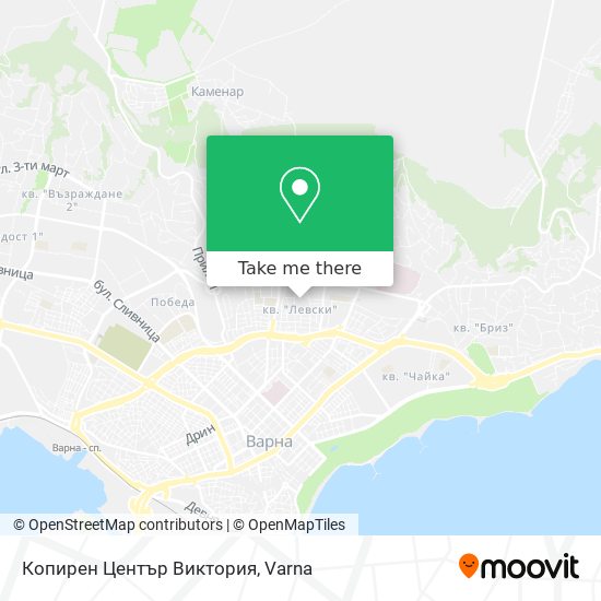 Копирен Център  Виктория map