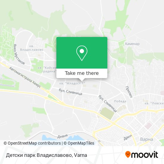 Детски парк Владиславово map