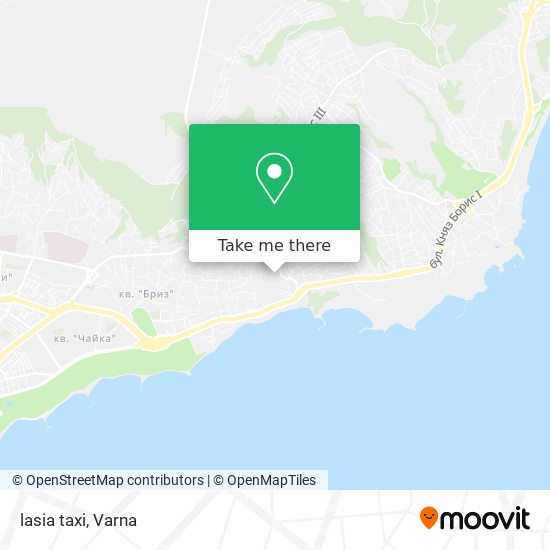 lasia taxi map