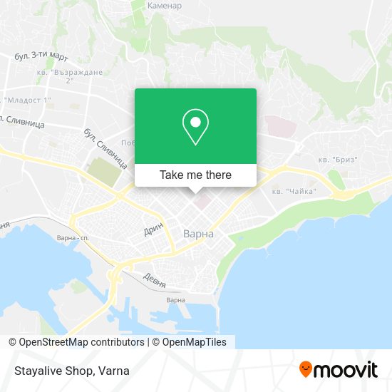 Карта Stayalive Shop